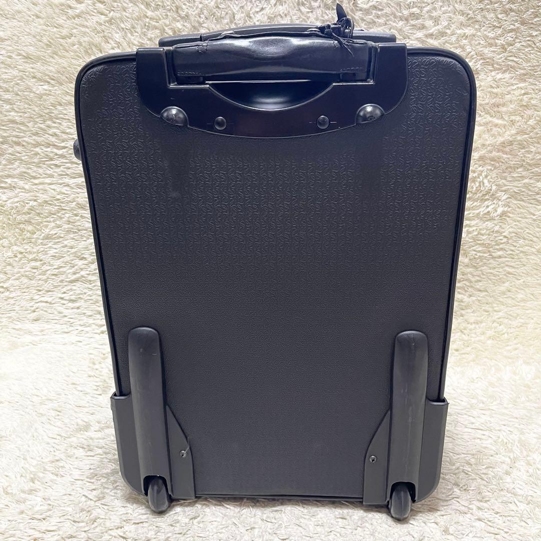 【特大容量】LOEWE キャリーケース　ビジネスバッグ　2way アナグラム　黒