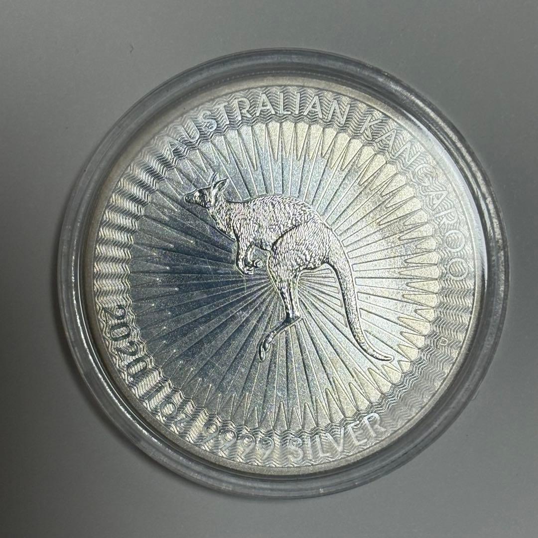 2020年 カンガルー銀貨　2枚セット　オーストラリア　シルバー　純銀
