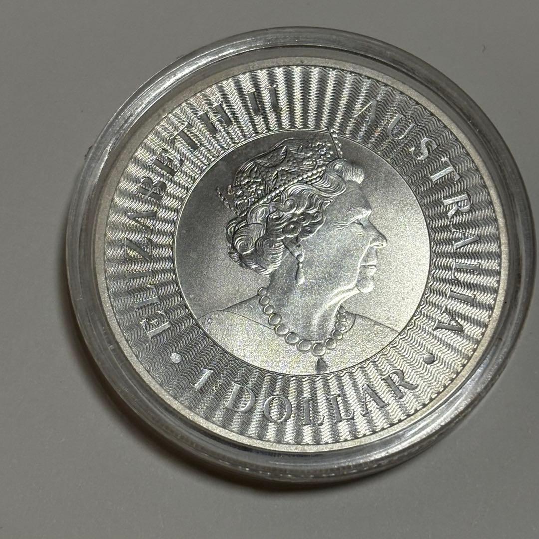 2020年 カンガルー銀貨　2枚セット　オーストラリア　シルバー　純銀