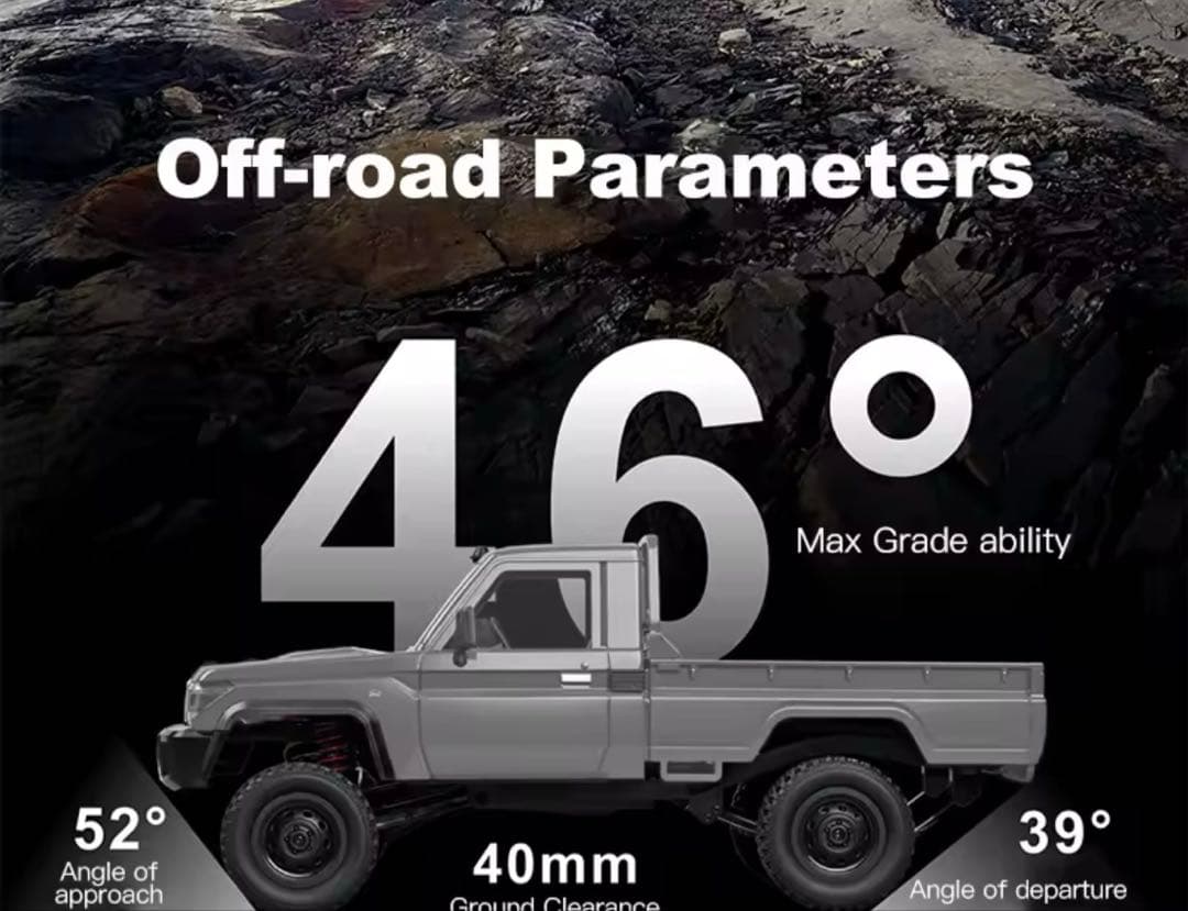 1:12 フルスケール RC カー MN82 pro toyota