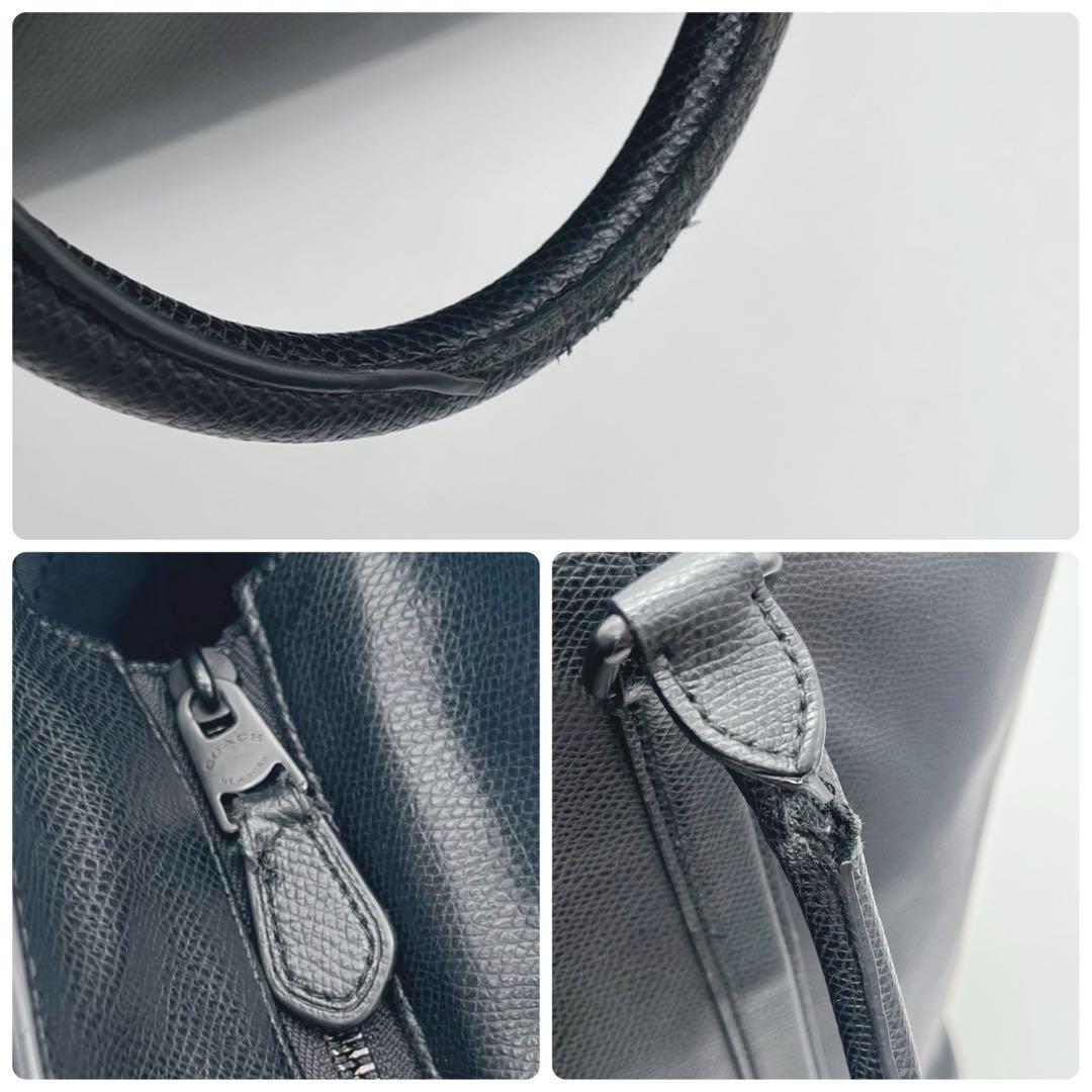 COACH メルセデスベンツコラボ トートバッグ メトロポリタン A4収納 黒