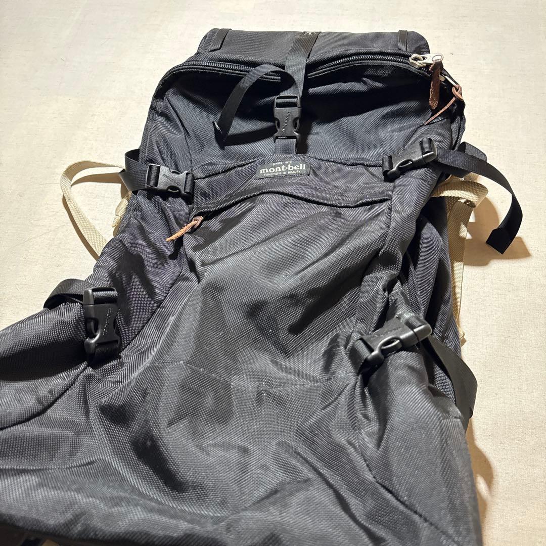 【monto-bell】モンベル キャリーバッグ 大容量 60L 黒
