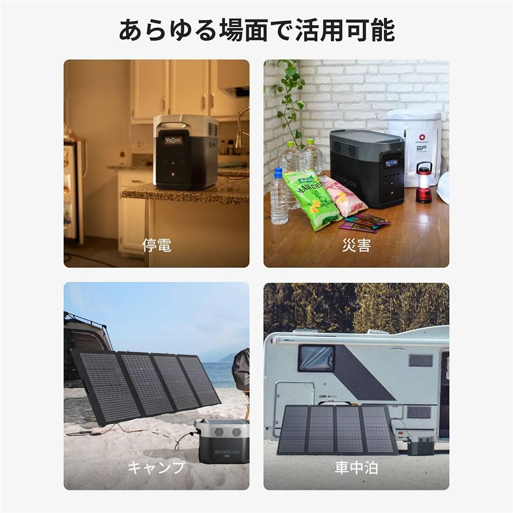 【未使用品】ECOFLOW ソーラーチャージャー Gen2 220W