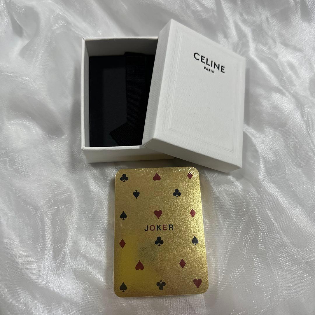 CELINE JOKERカード ゴールド 箱付き