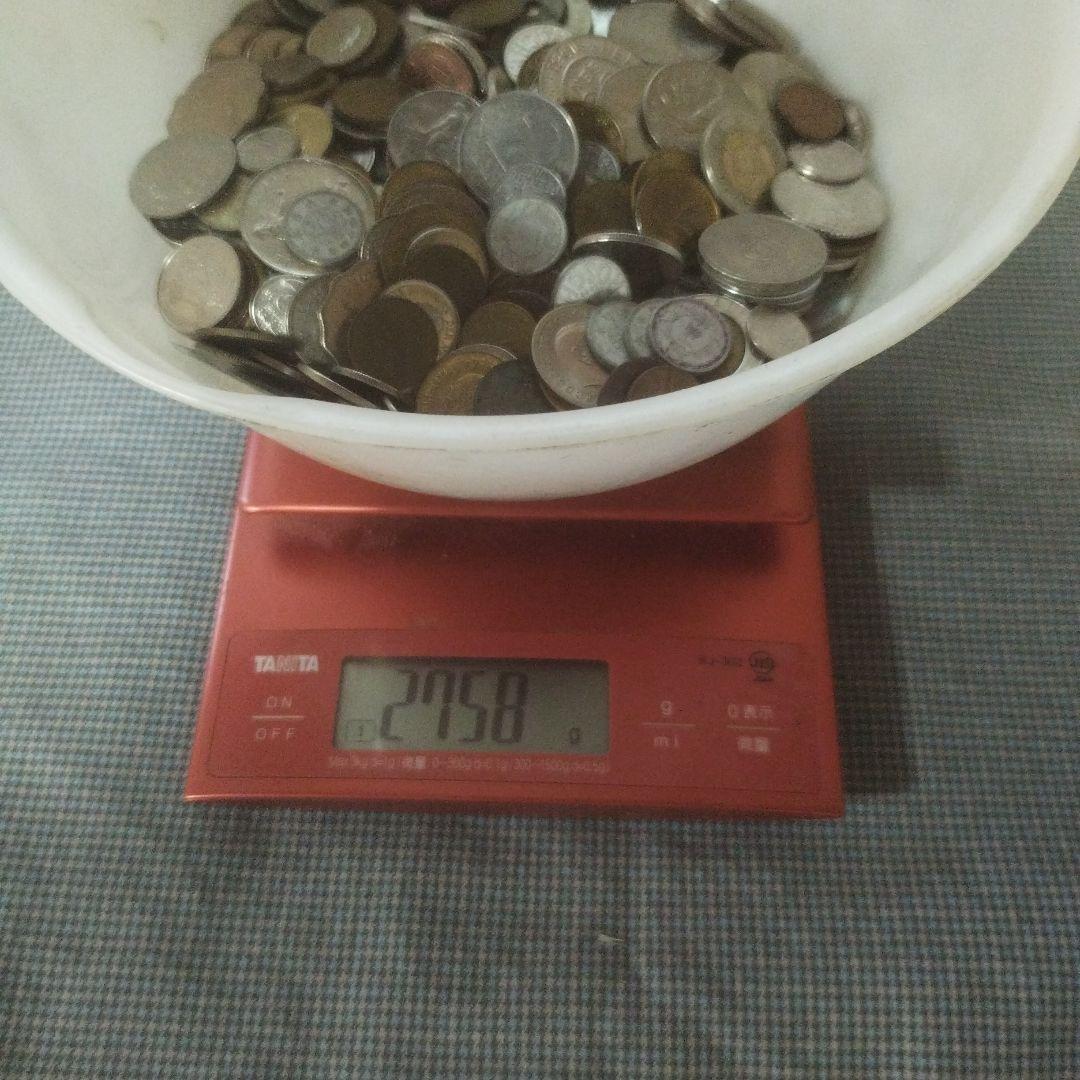 海外貨幣・旧硬貨・旧紙幣　約3.5キロ