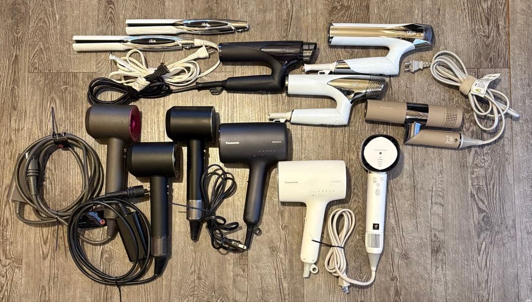 Dyson Refa KINUJO 等ヘアドライヤー アイロン まとめ ジャンク