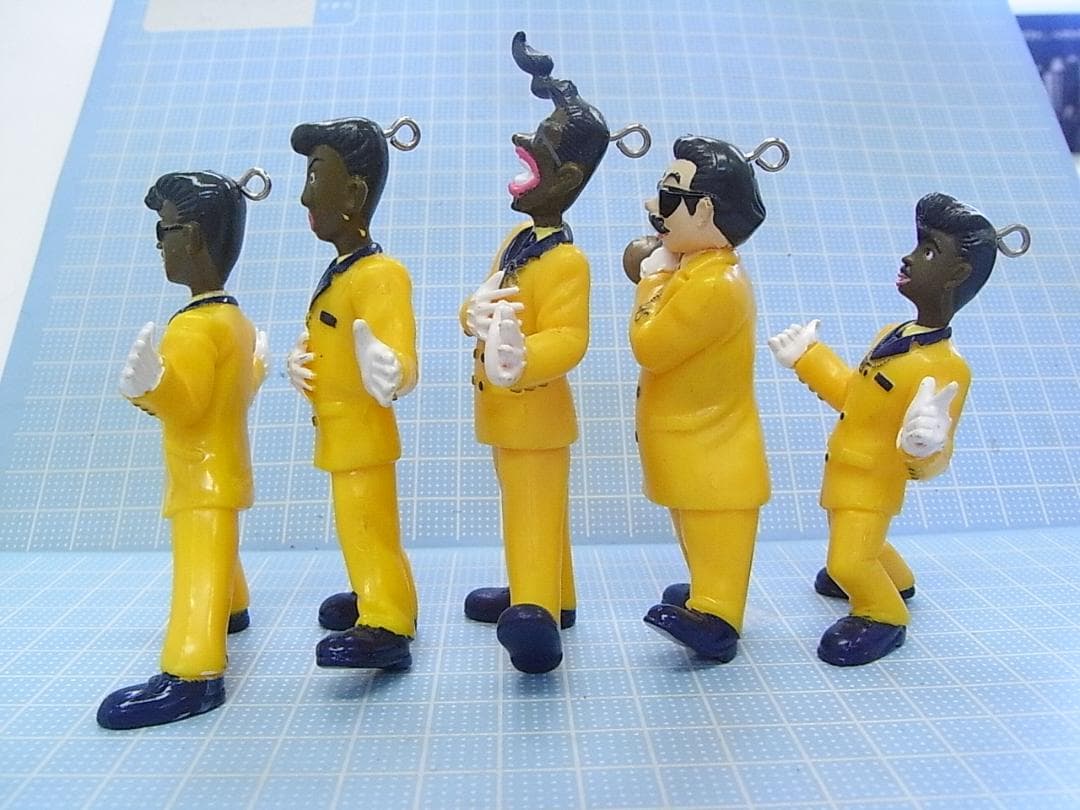 昭和レトロ ラッツ&スター フィギュア キーホルダー 全5体セット