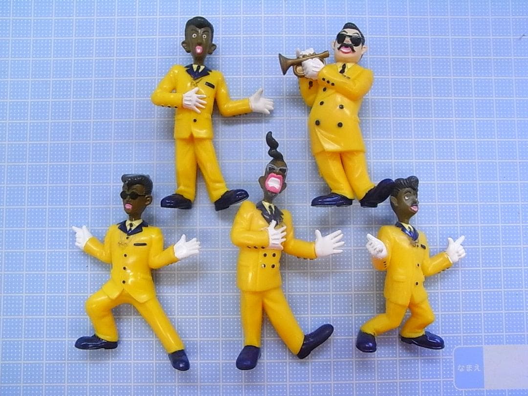 昭和レトロ ラッツ&スター フィギュア キーホルダー 全5体セット