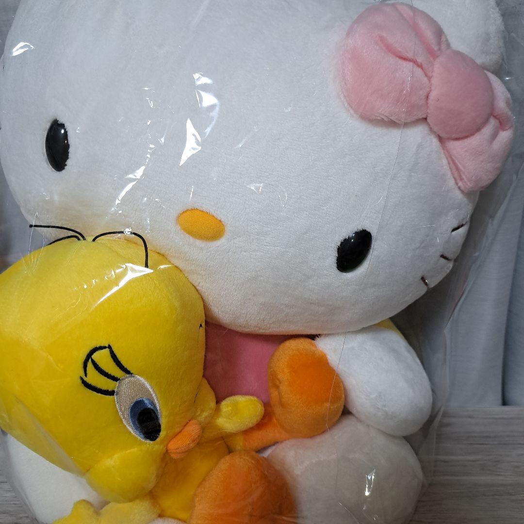 超激レア‼️新品❗ハローキティ&トゥイーティー　ぬいぐるみ2L　セキグチ2003