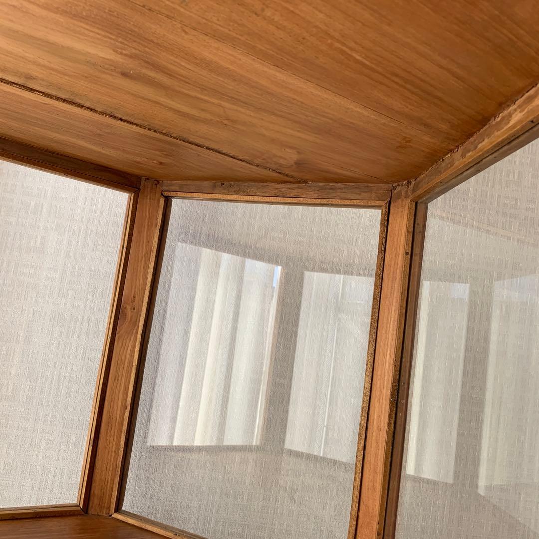 六角　ディスプレイケース　アジアンテイスト