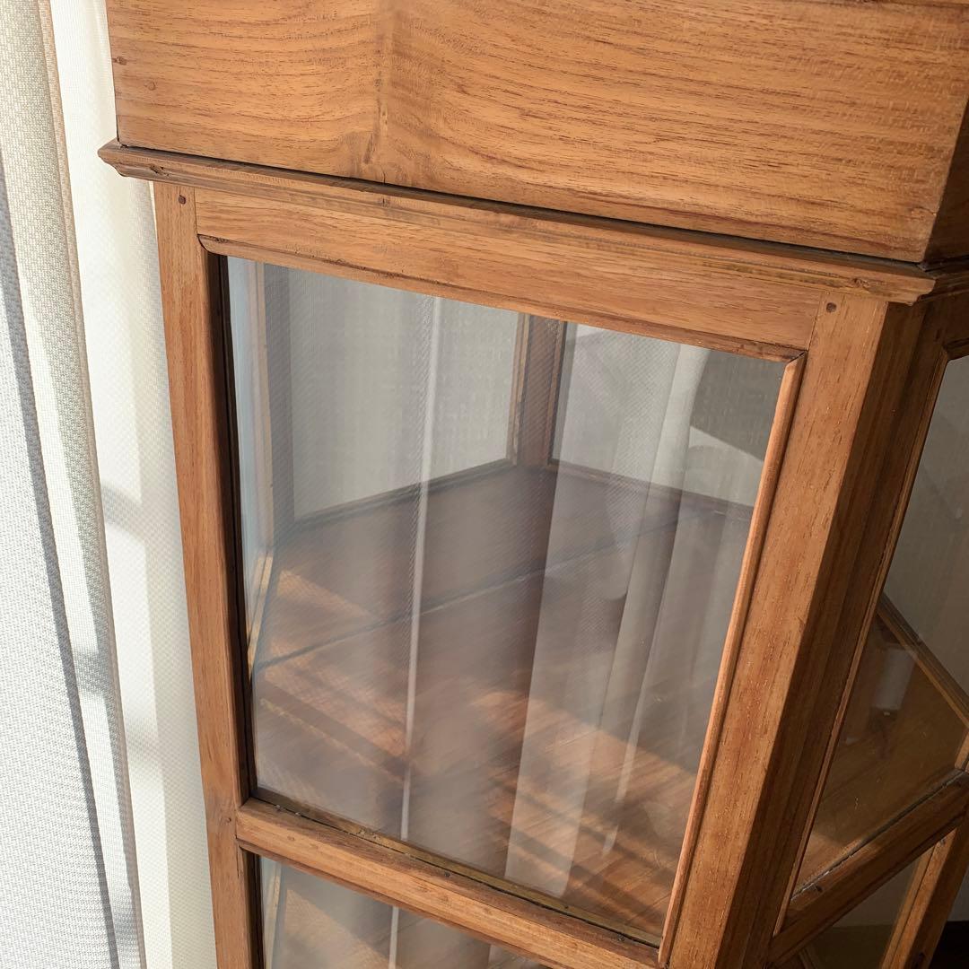 六角　ディスプレイケース　アジアンテイスト