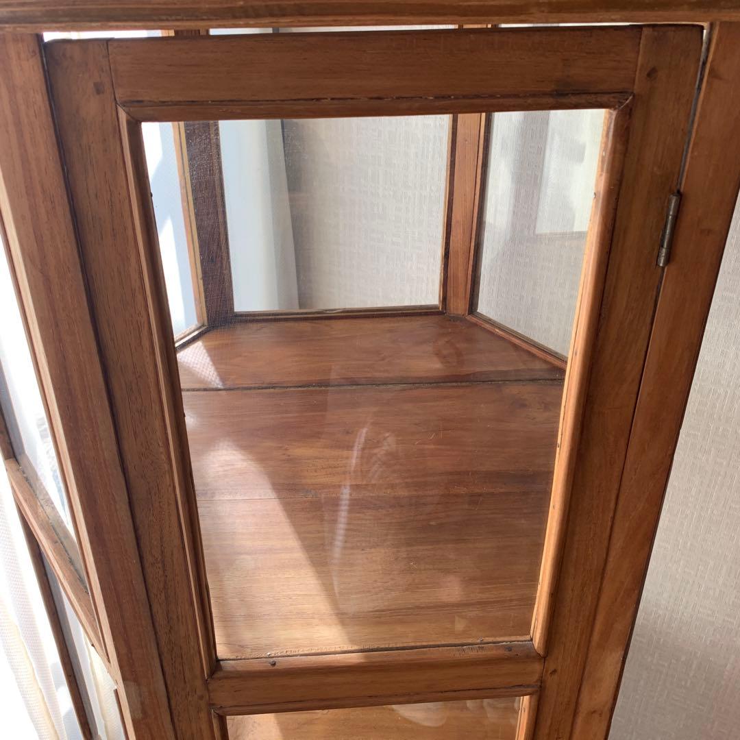 六角　ディスプレイケース　アジアンテイスト