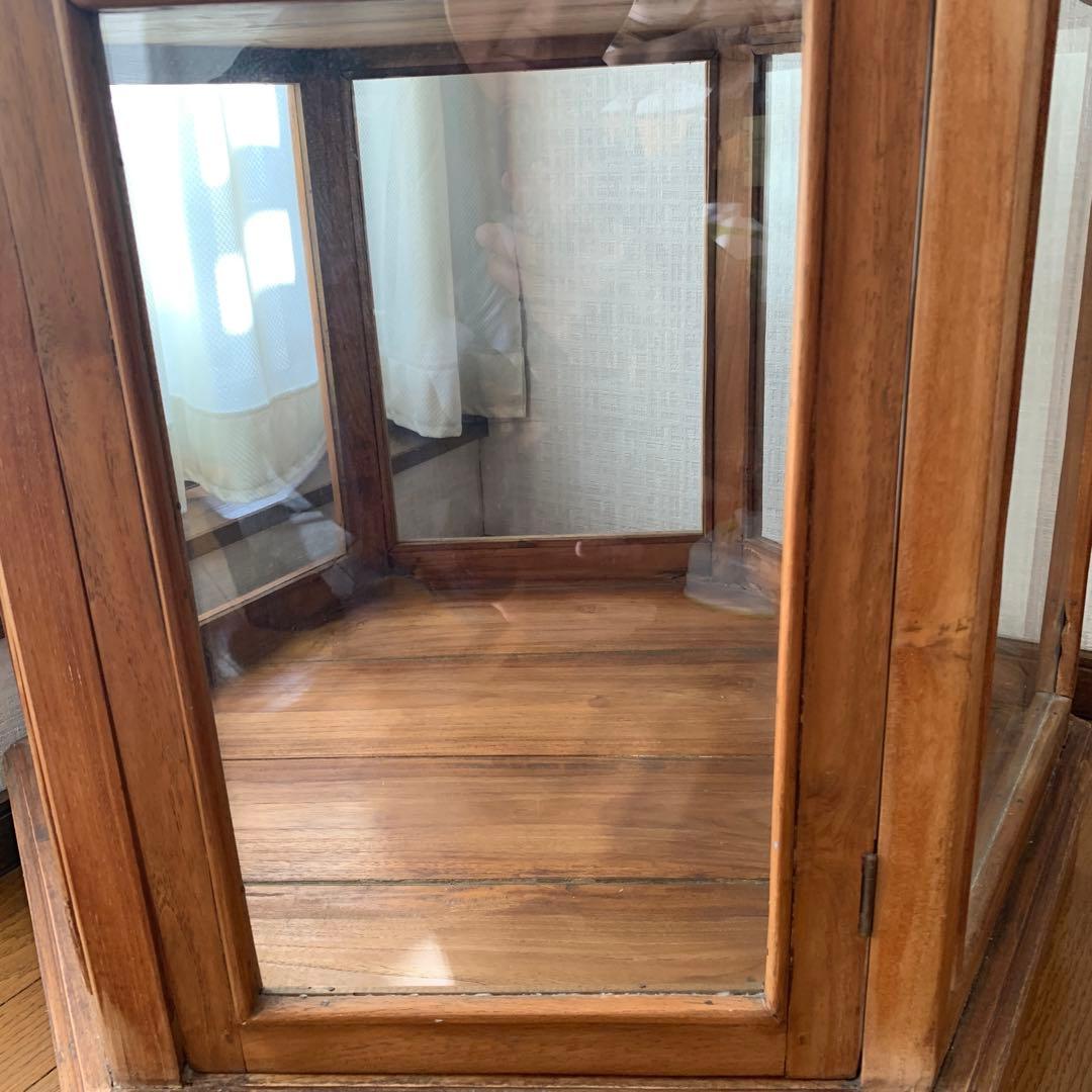 六角　ディスプレイケース　アジアンテイスト