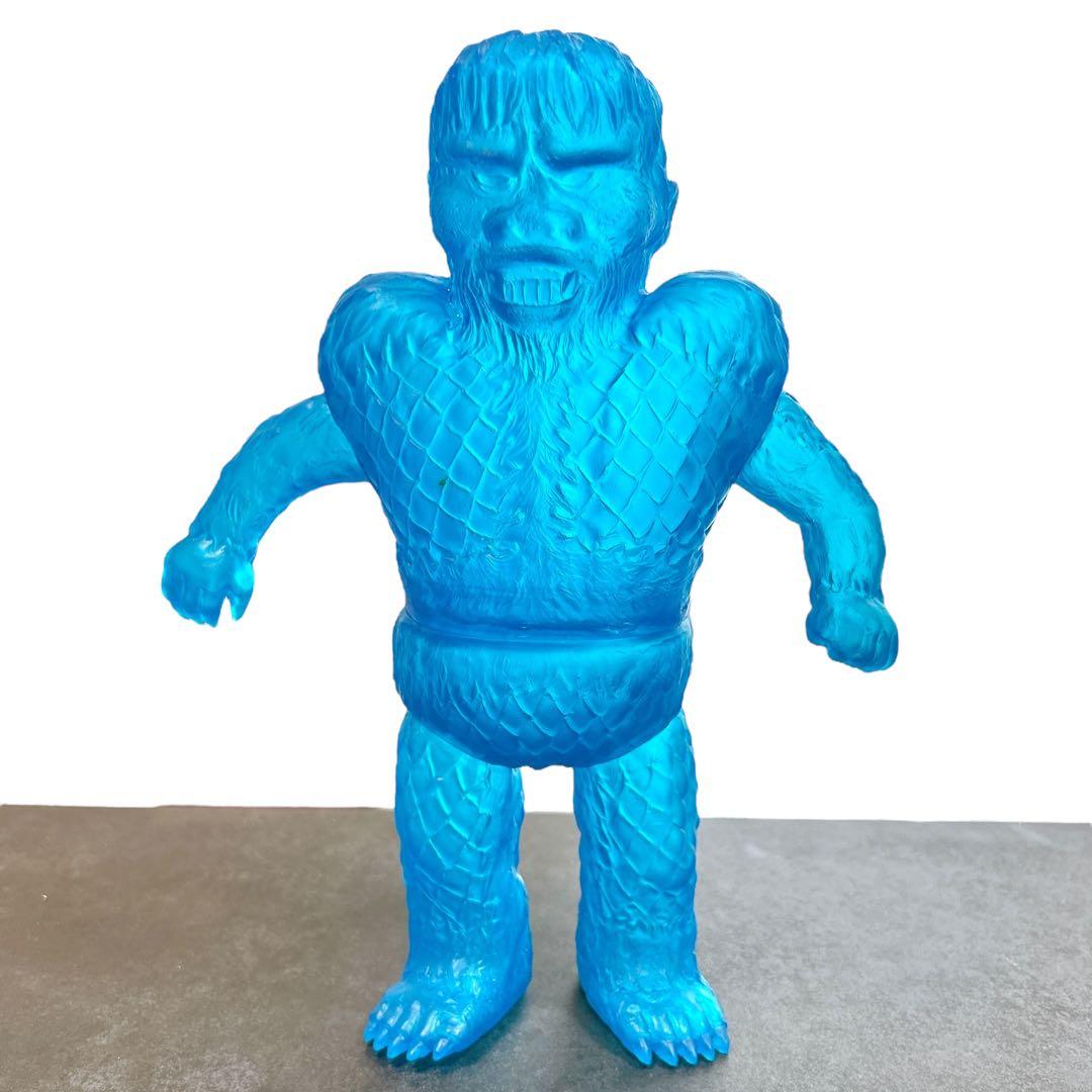 激レア ガイラ ソフビ ブルークリア フィギュア 東宝