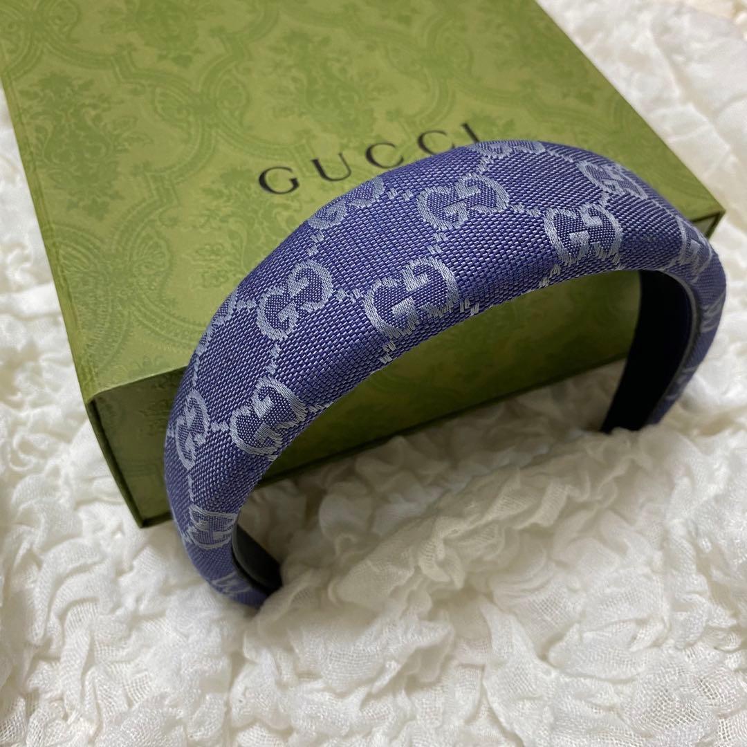 【未使用】Gucci GGキャンバス ヘアバンド【大幅値下げ】