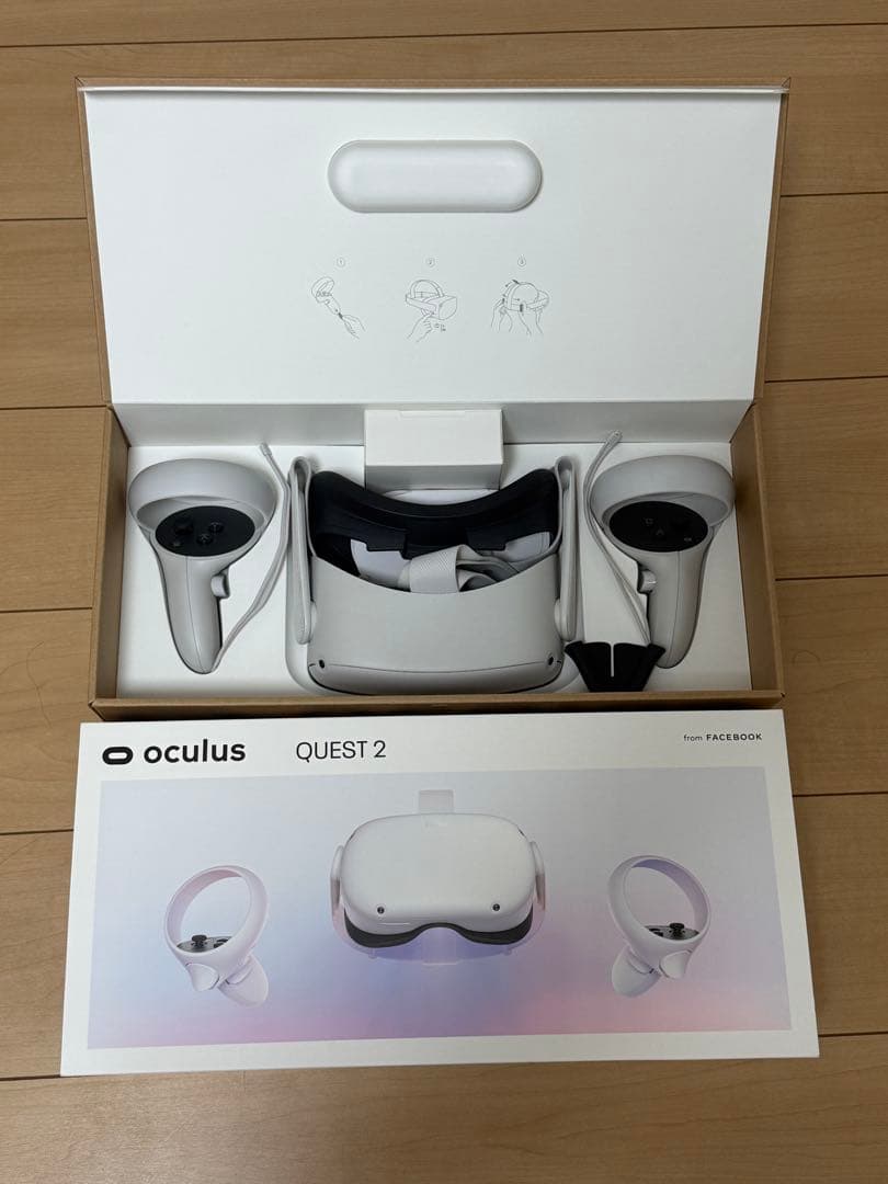【美品】 QUEST 2 256GB オールインワンVRヘッドセット