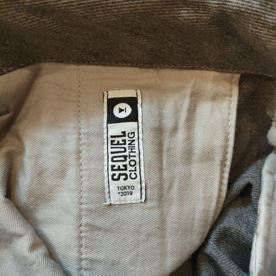 サイズM　グレー SEQUELシークエル チノパン XF