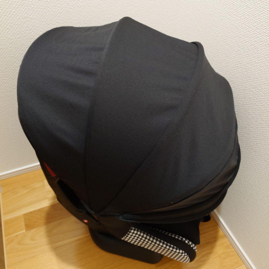 【美品】 Joieチャイルドシート チルト キャノピー付き チェック柄