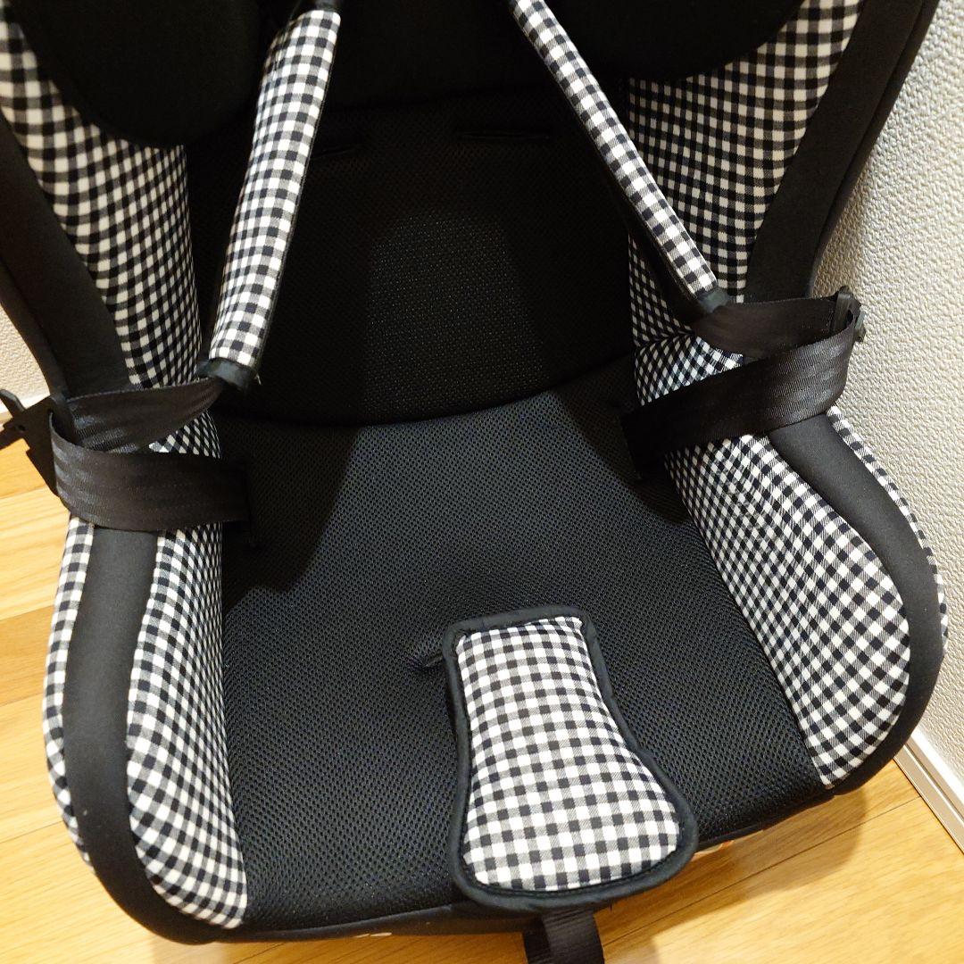 【美品】 Joieチャイルドシート チルト キャノピー付き チェック柄