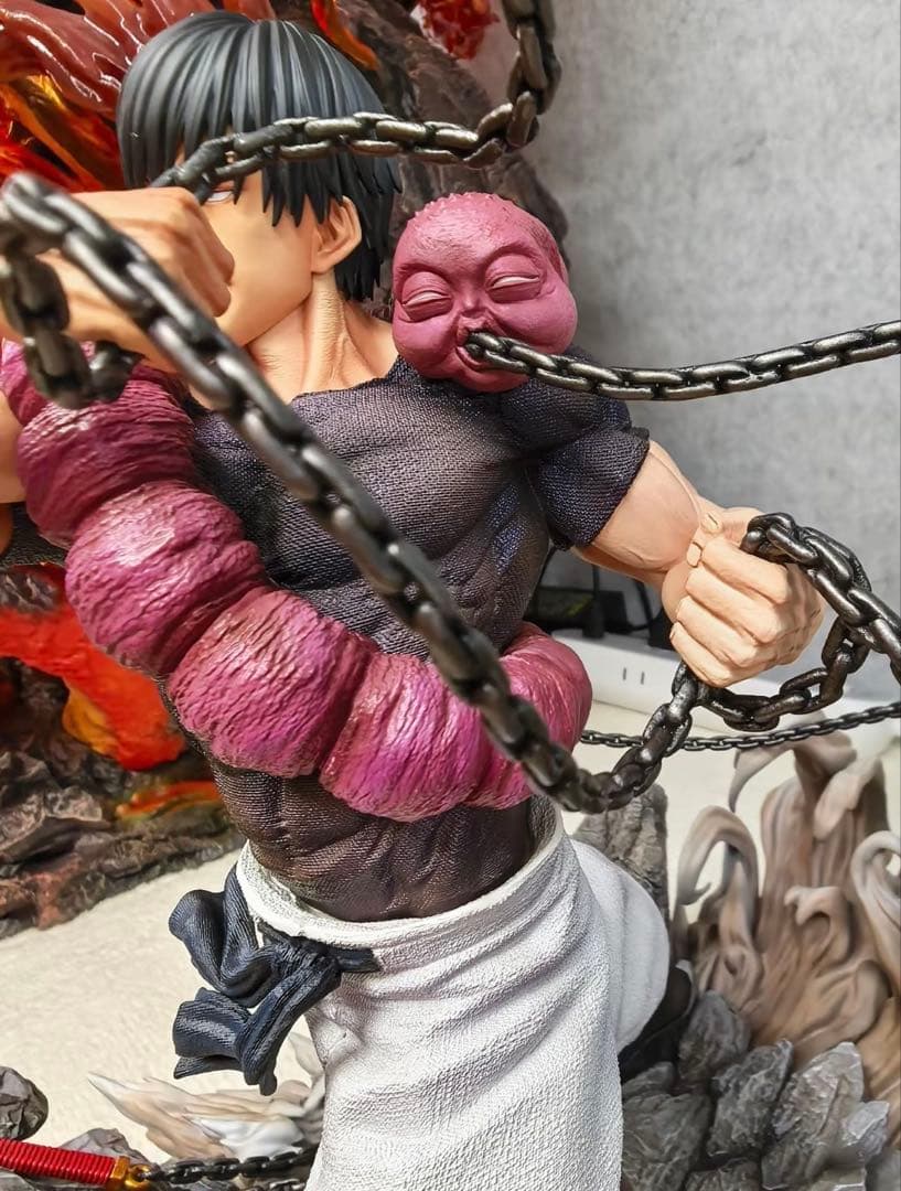 呪術廻戦 伏黒甚爾 ガレージキット ガレキ スタチュー③