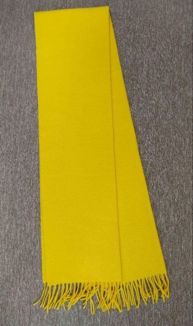 あさこのママ‼️MONCLER モンクレール ビッグロゴ フリンジマフラー