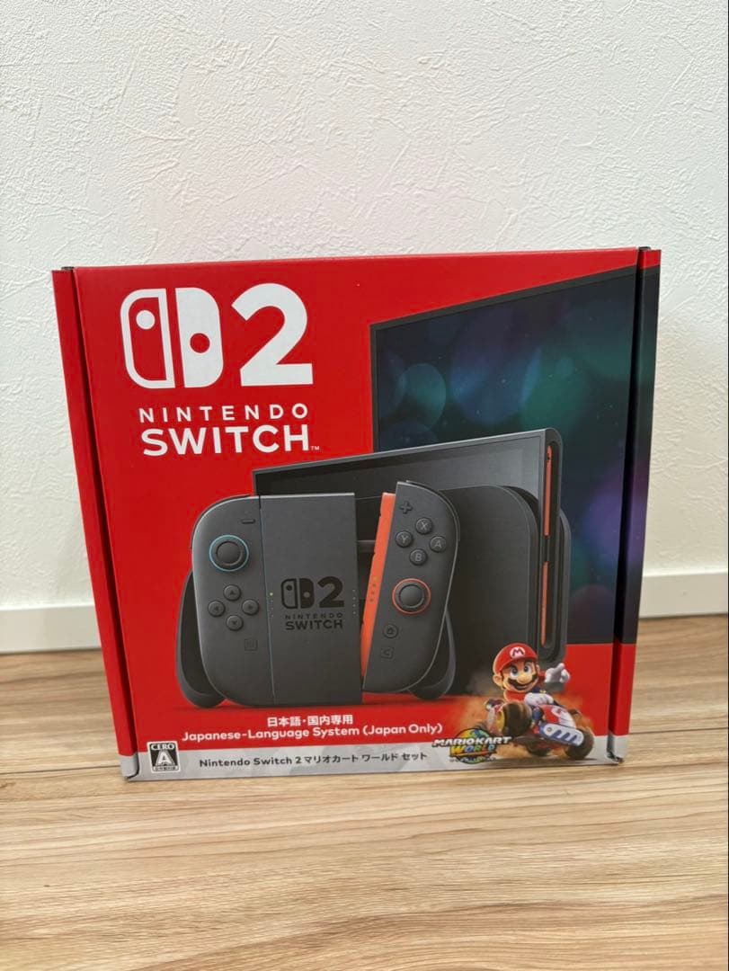 （新品未開封）Nintendo Switch 2 本体　マリオカートDL版セット