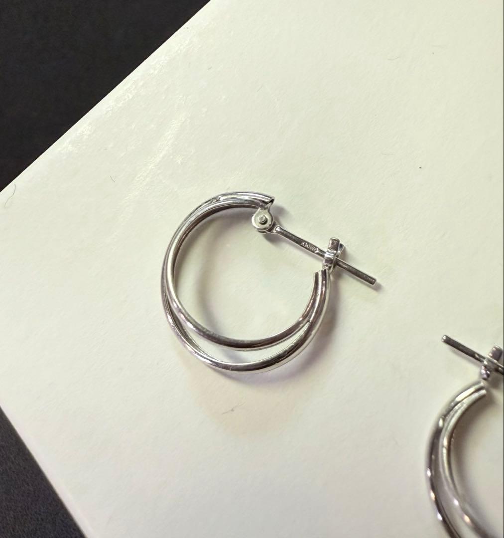 ■現行品■【Jewel closet by L&Co.】K10２連風フープピアス