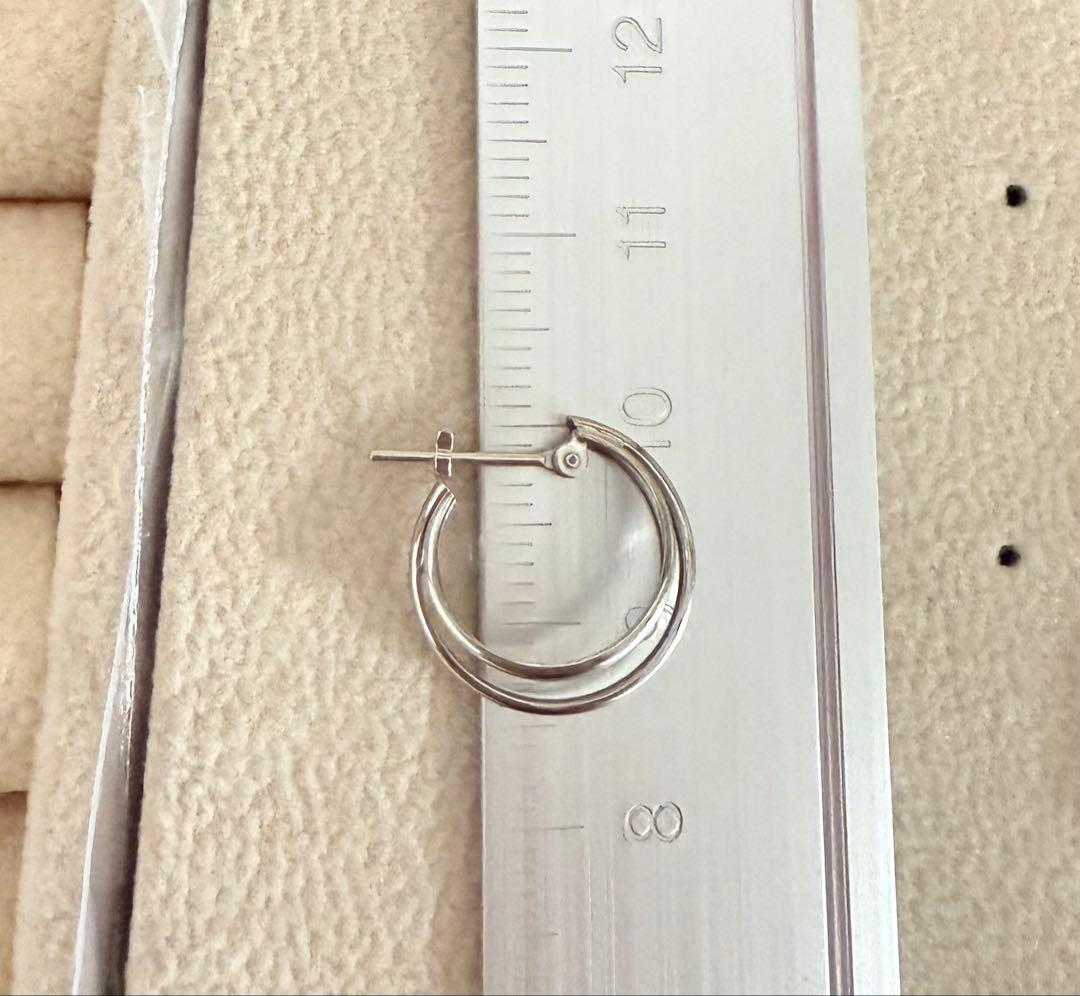 ■現行品■【Jewel closet by L&Co.】K10２連風フープピアス