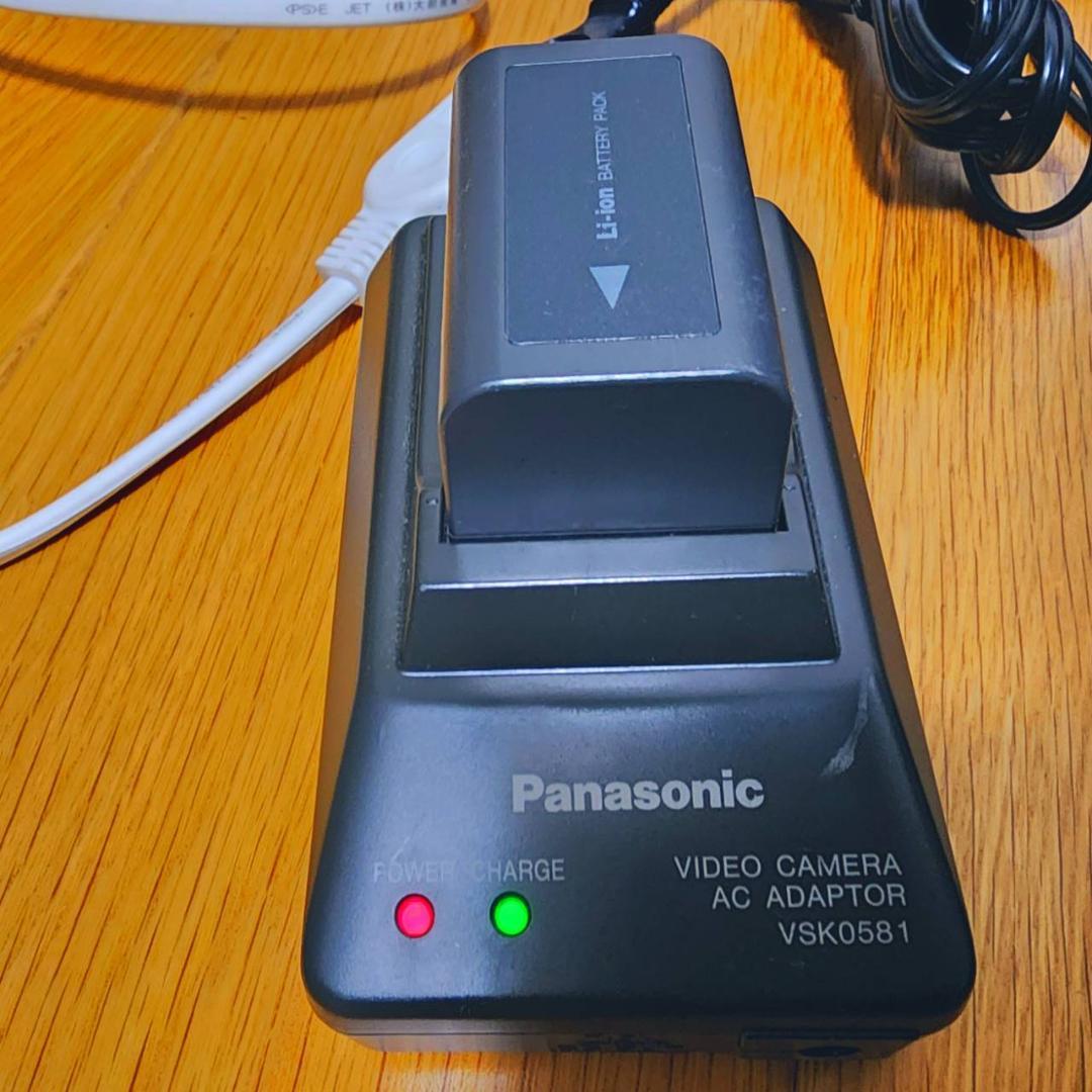 【動作確認済】高画質 Panasonic MiniDV ビデオカメラ 説明書付