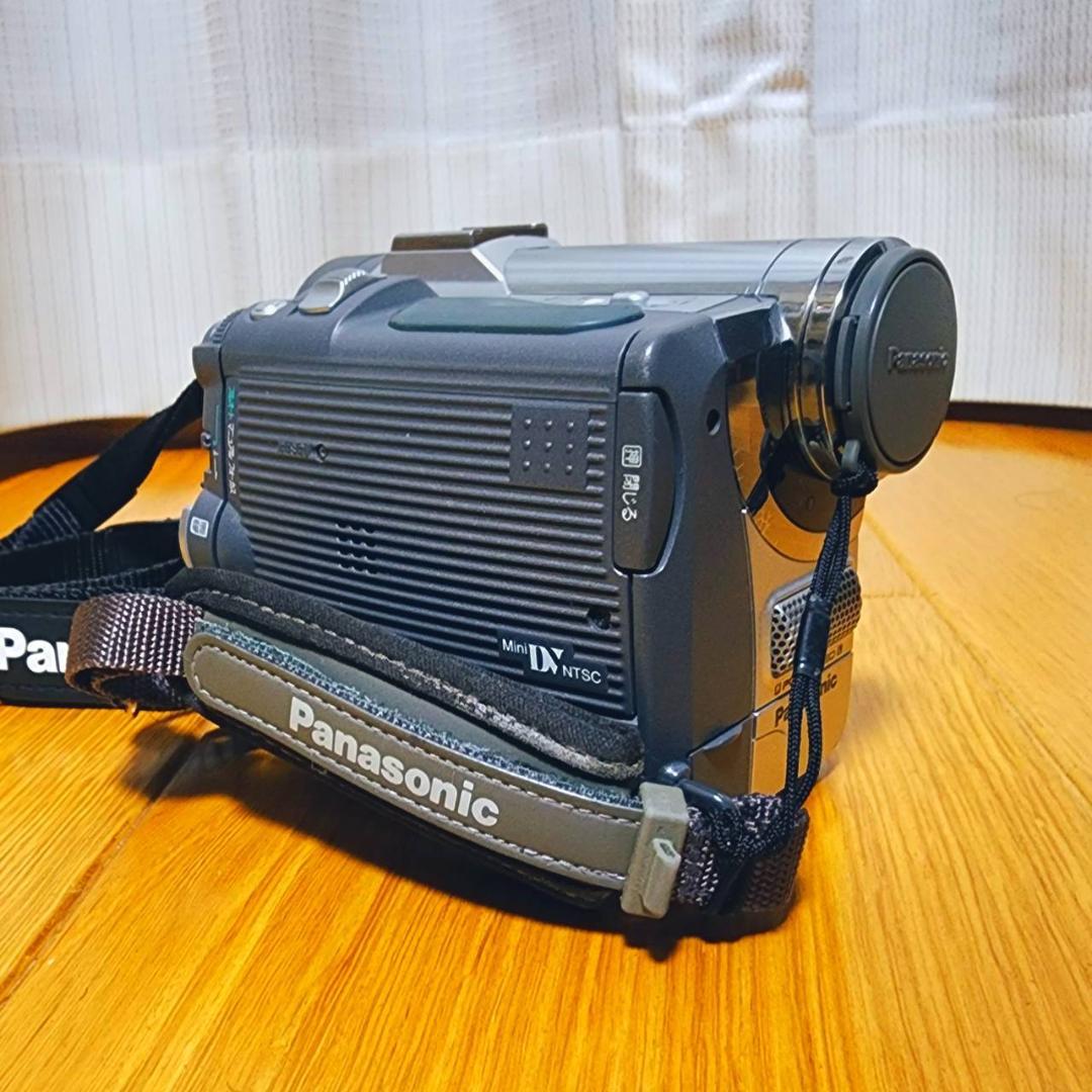 【動作確認済】高画質 Panasonic MiniDV ビデオカメラ 説明書付