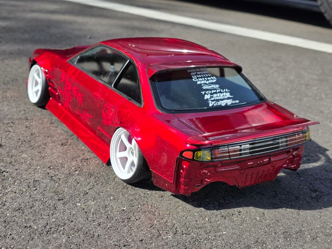 アディクション　S14シルビア　制作済み新品ラジコンホディ