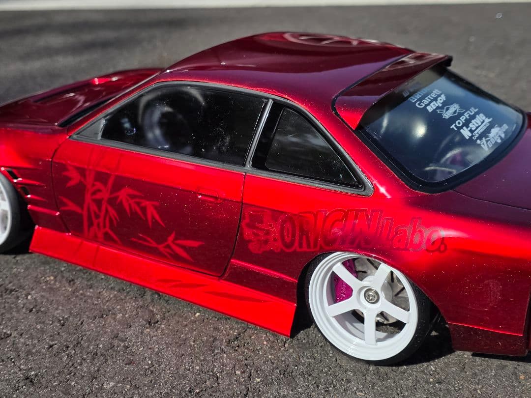 アディクション　S14シルビア　制作済み新品ラジコンホディ