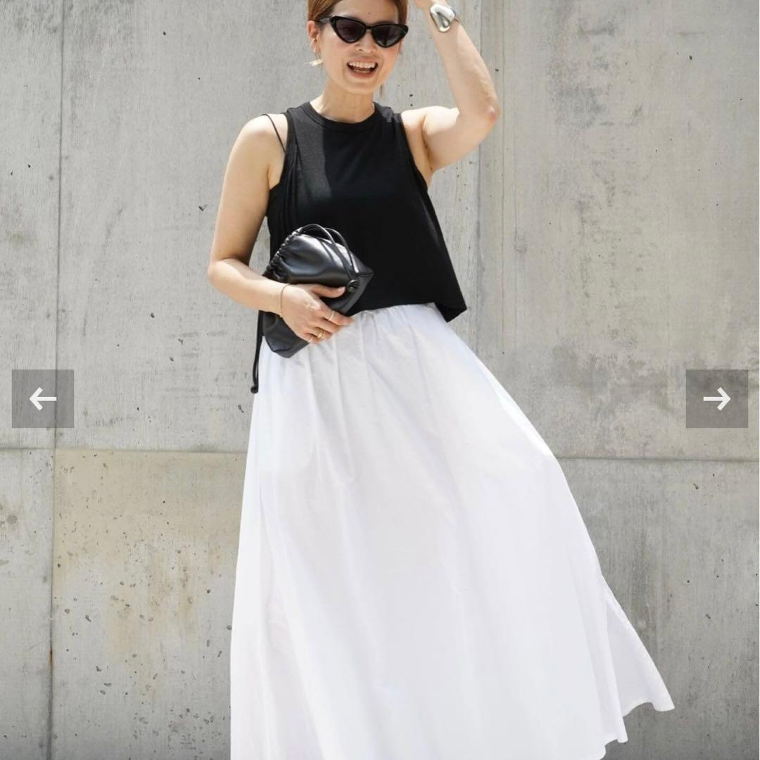 Deuxieme Classe CELERI/セルリCROPPED タンクトップ