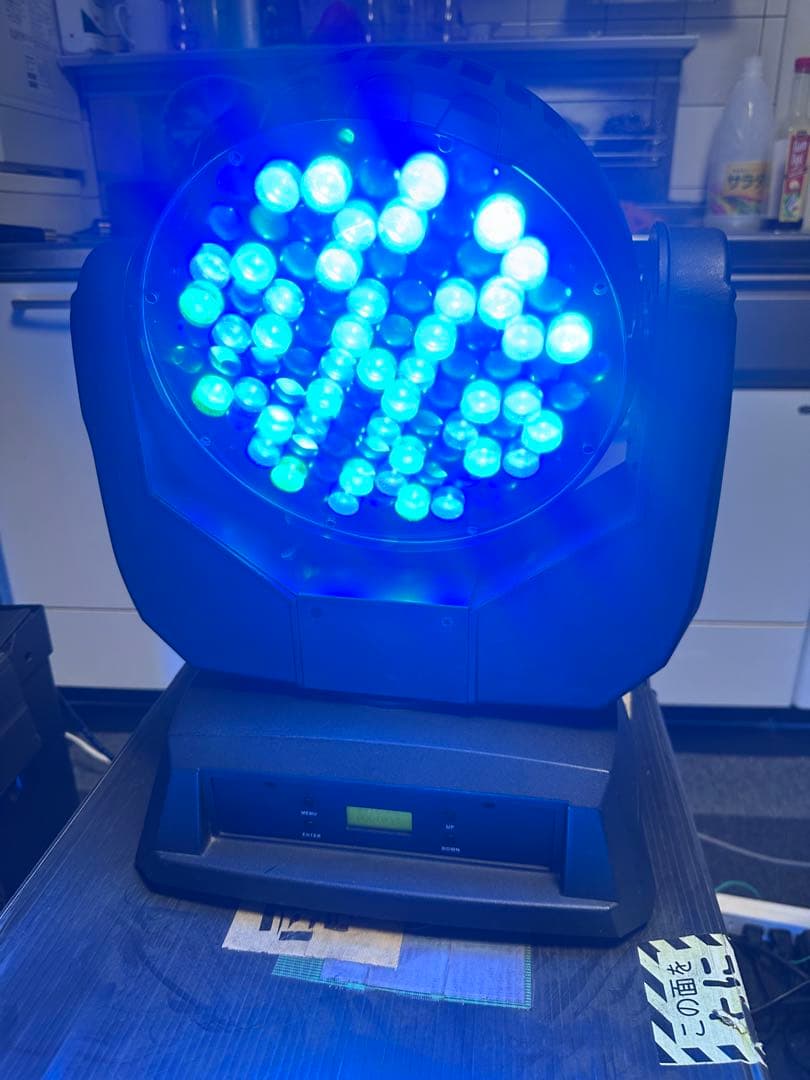 LEDパーライト 2台セット DMX対応 ムービング スポットライト 2台セット