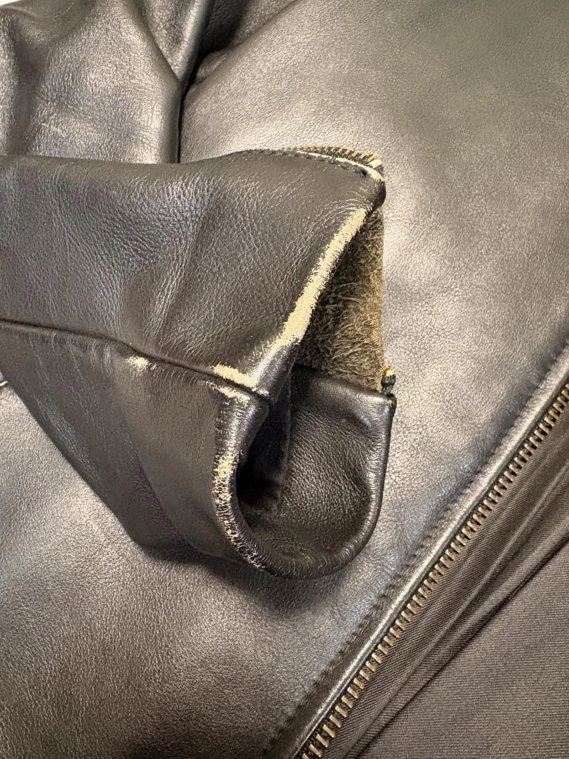 【期間限定値引き】VANSON（バンソン） シングルライダースジャケット