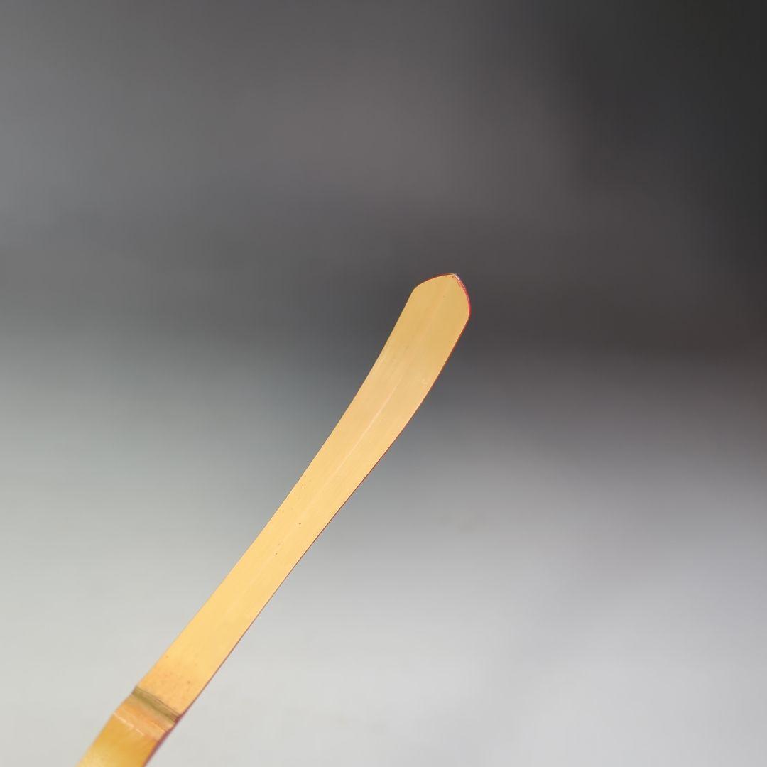 イ399 竹茶杓『大徳寺　辻常閑《春草蒔絵》銘《野遊》』『竹高斎　下削り』茶道具