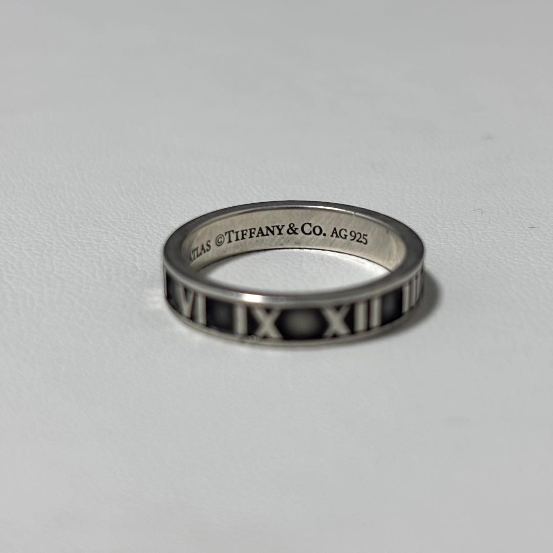 ティファニー　アトラスリング ナロー　15号　シルバー925