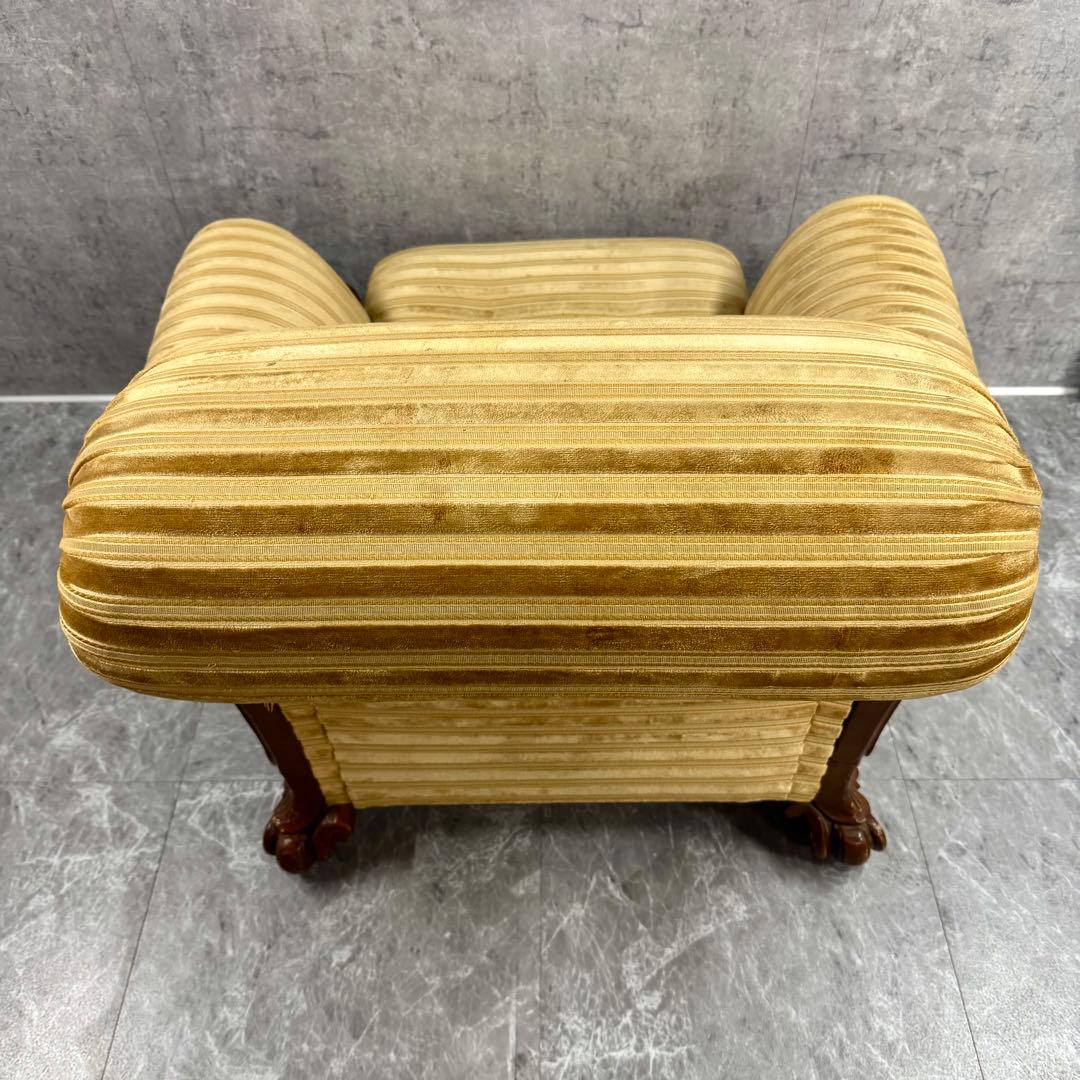 重厚な存在感　中国家具 花梨材 唐木 ソファ チェア 無垢 高級飾り家具　②