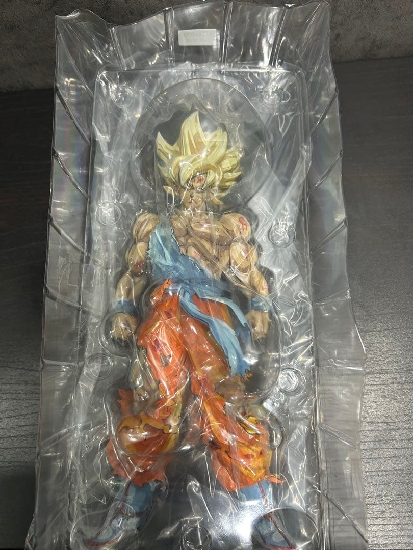 ドラゴンボール フィギュア リペイント 超サイヤ人 孫悟空 二次元彩色