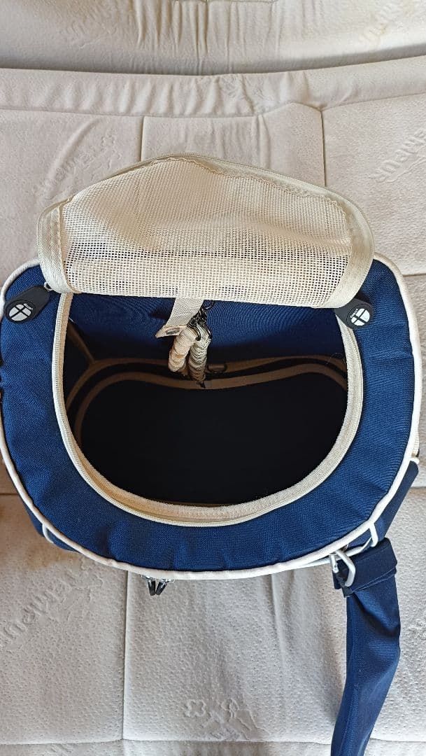 ダイスキ　ネイビー ナイロン キャリーバッグ　値下げしました