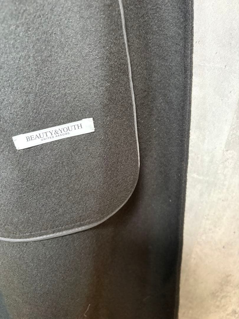 BEAUTY&YOUTH ユナイテッドアローズリバー ステンカラー ロングコート