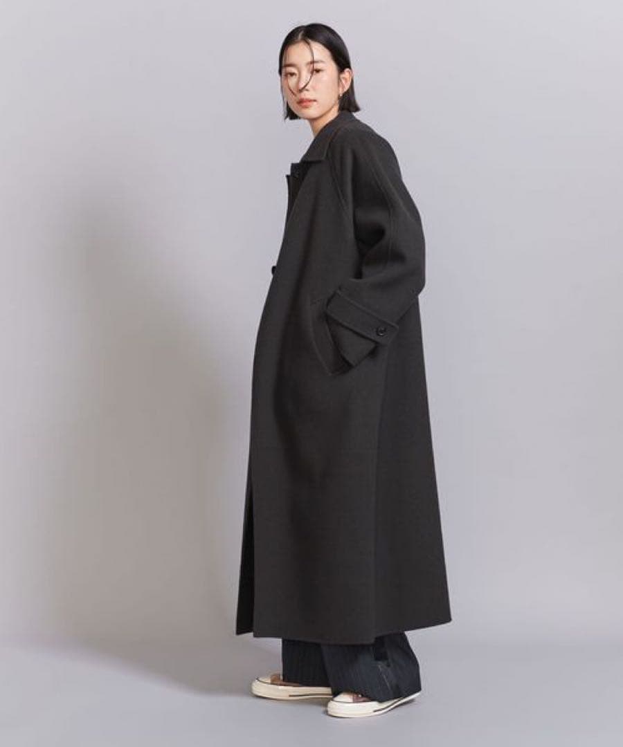 BEAUTY&YOUTH ユナイテッドアローズリバー ステンカラー ロングコート