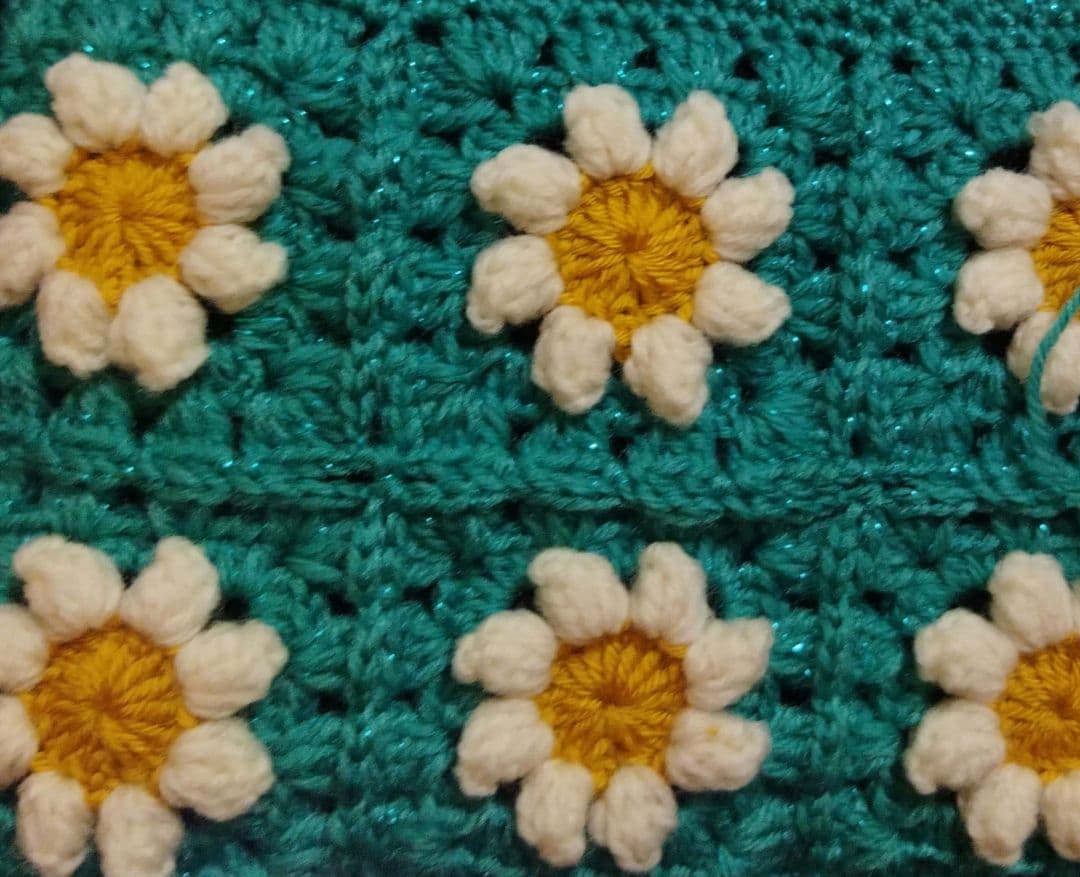 あい様確認用【クッションポーチ】アクリル　ポリエステル　グラニー