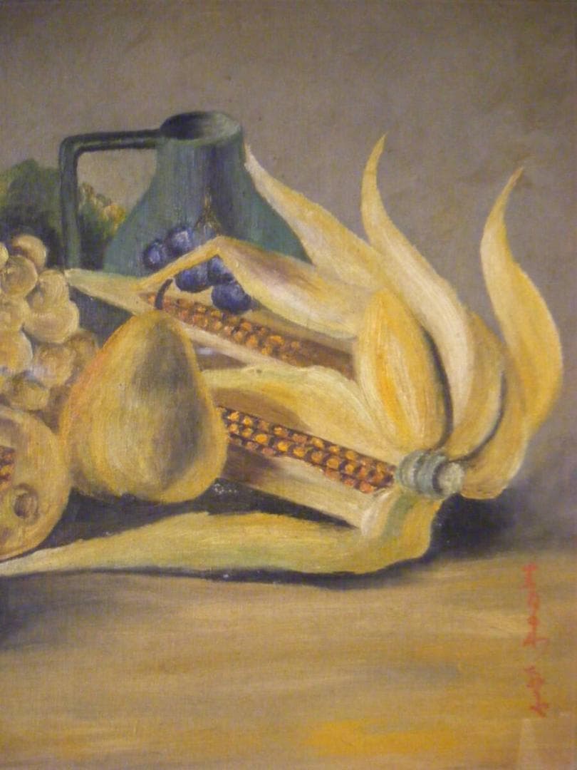 【模写】絵画　青木　油彩20号　静物画　ロマン主義　S123