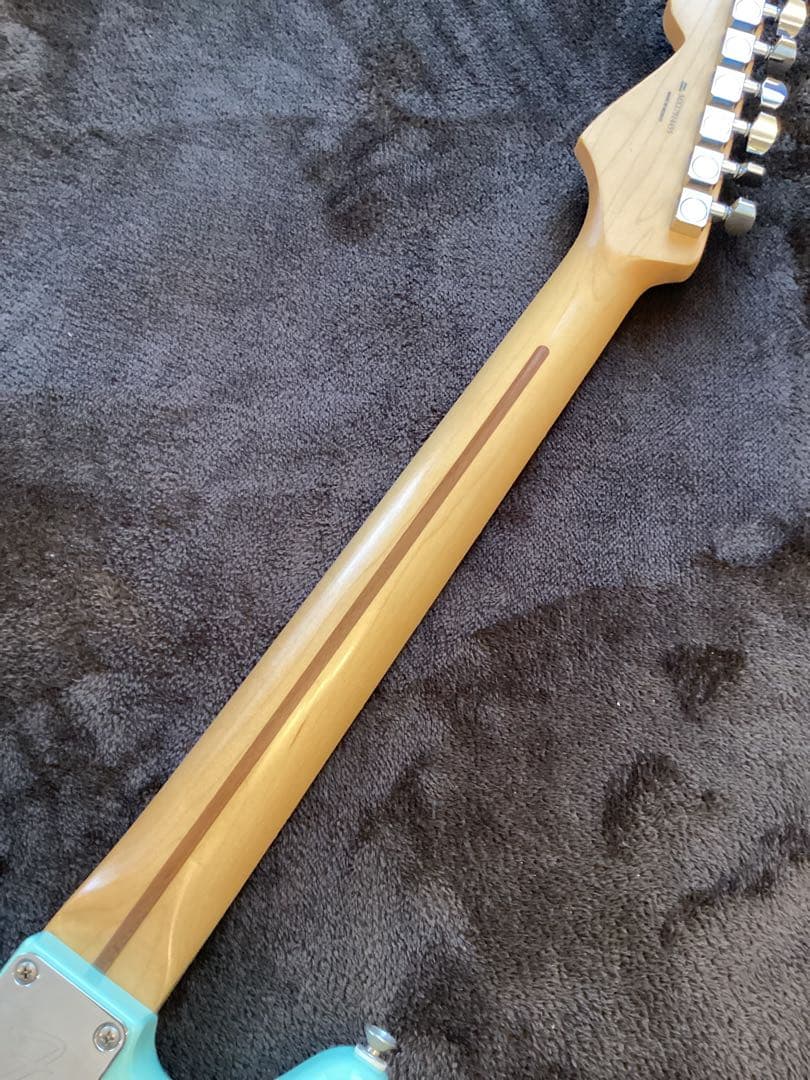 フェンダー　メキシコ　デュオソニック　ギター　グリーン