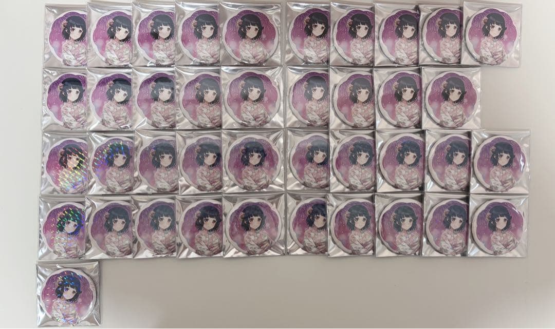 バンドリ JOYSOUND コラボ 缶バッジ 牛込りみ