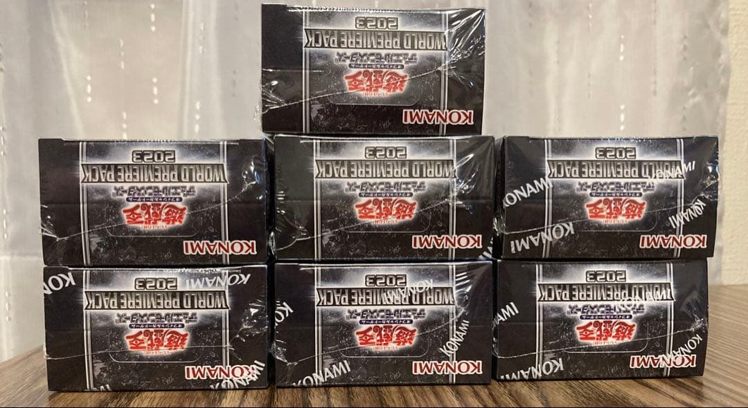 遊戯王 WORLD PREMIERE PACK 2023★未開封BOX×7
