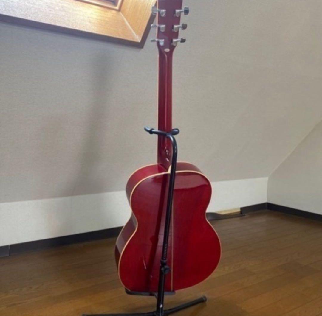 アコースティックギター レッドグラデーション