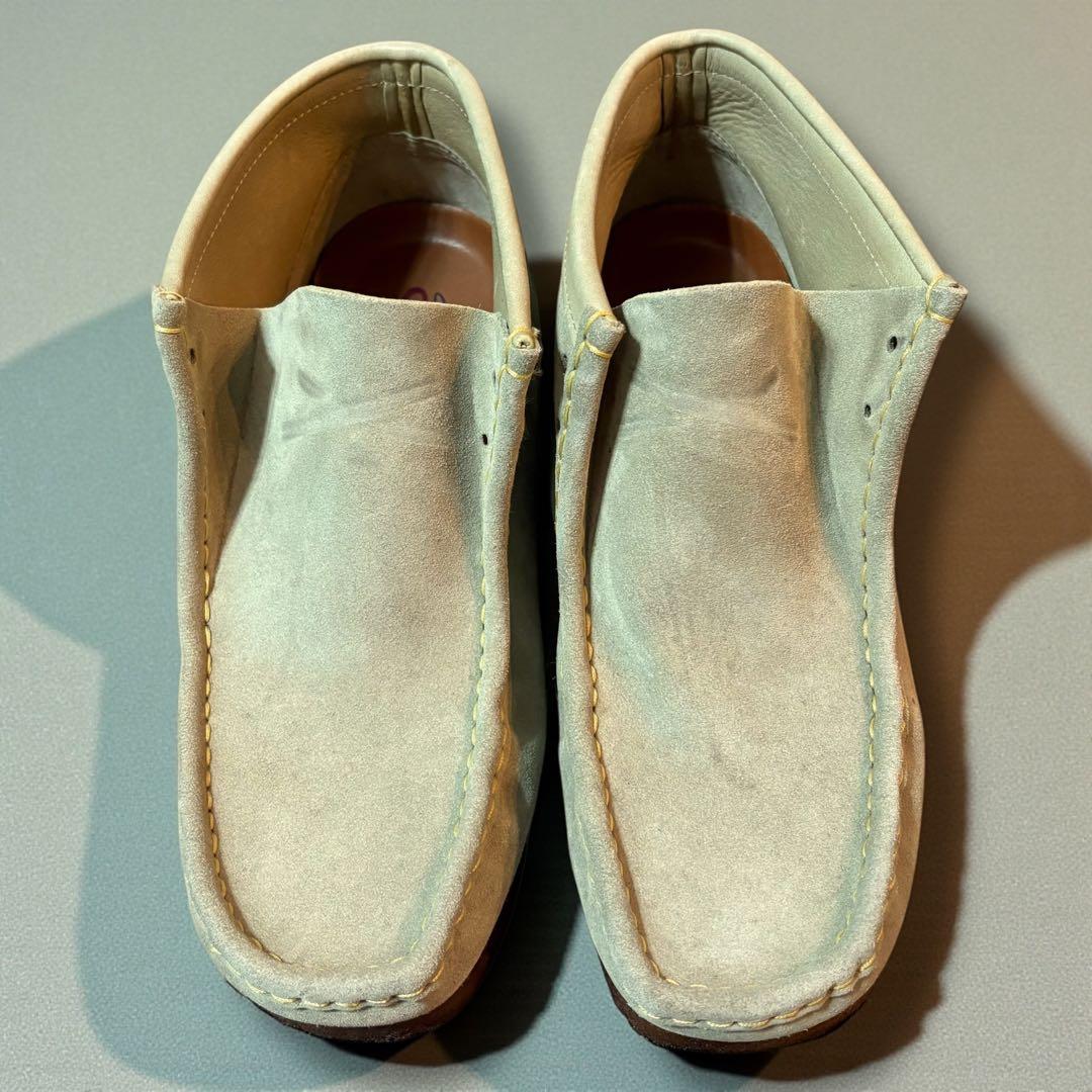 【定番カジュアル】クラークスオリジナルス　ワラビーブーツ　サンドスエード