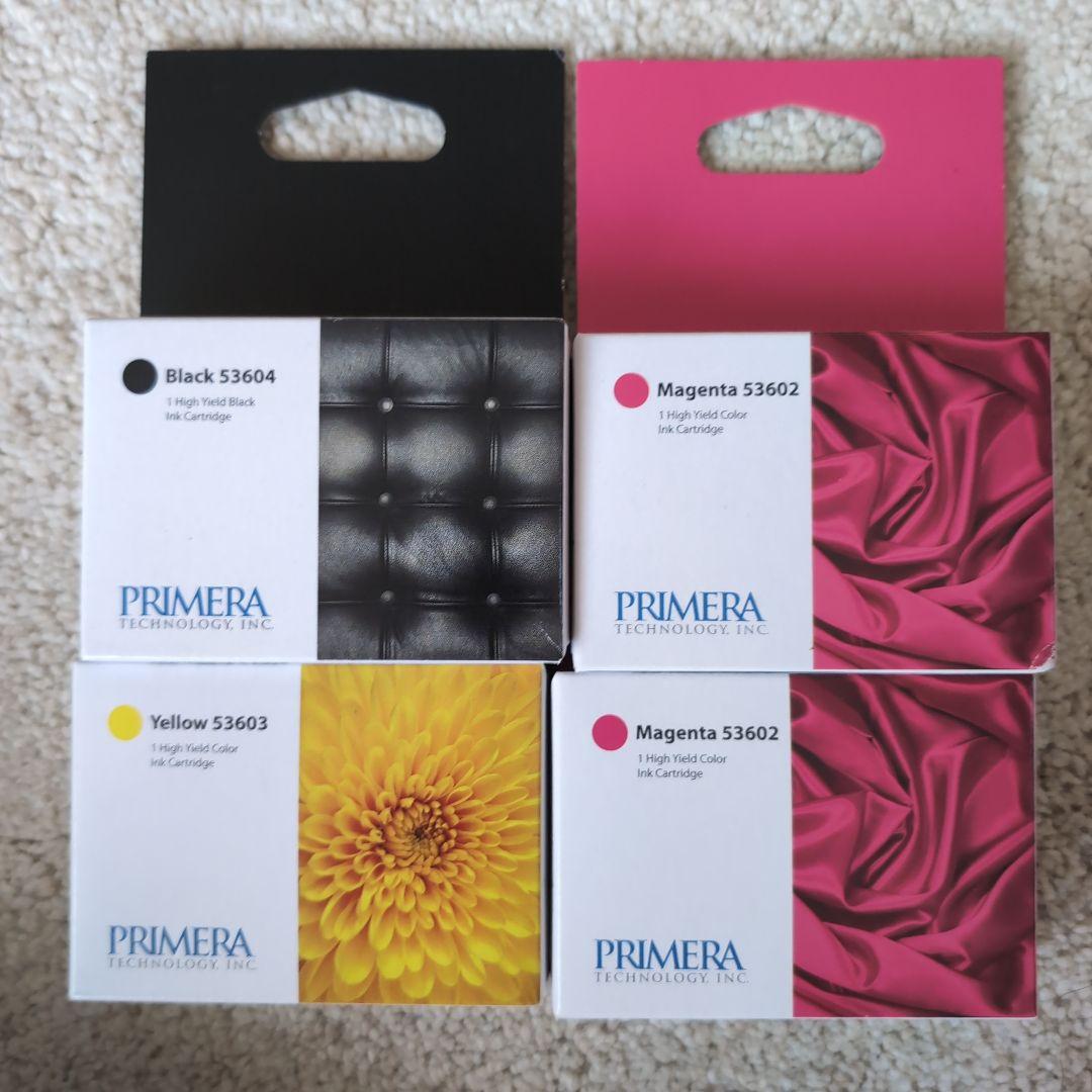PRIMERA インクカートリッジ 4個セット